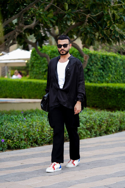 Black Linen Pants
