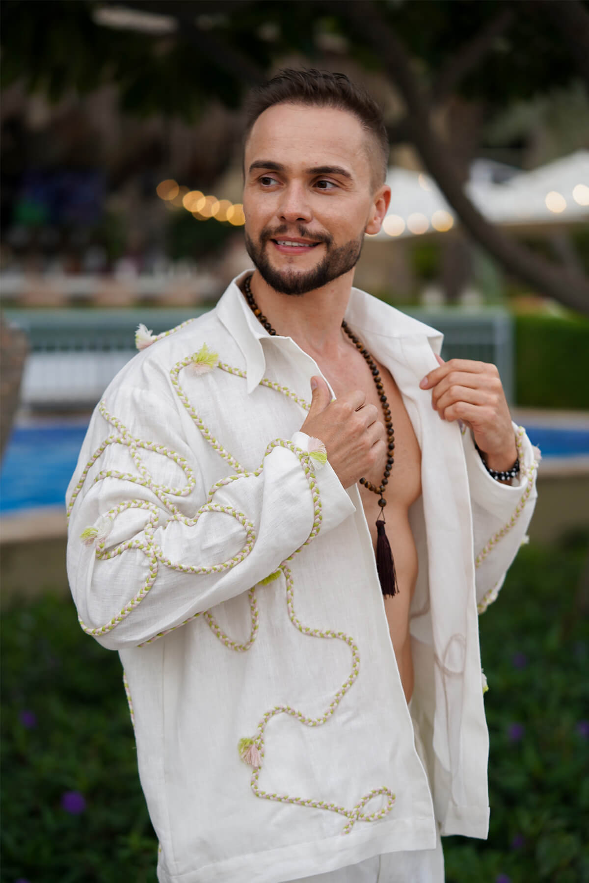 Linen Jacket Set