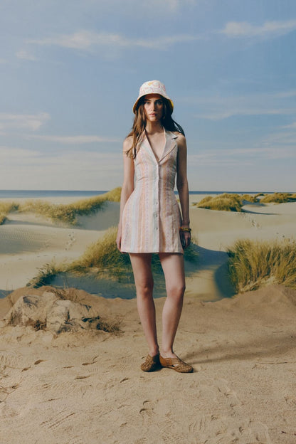 Linen Halter neck Dress