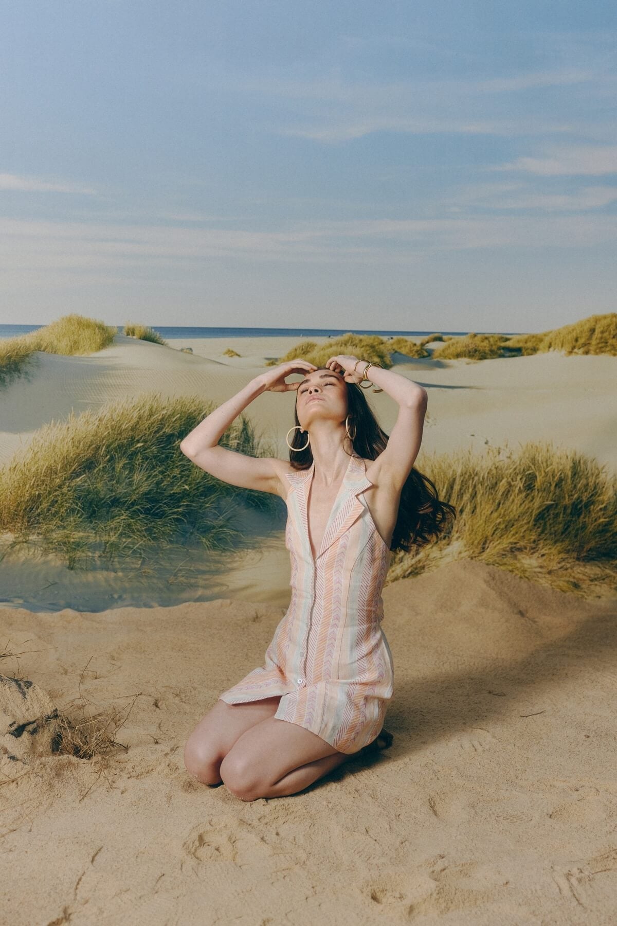 Linen Halter neck Dress