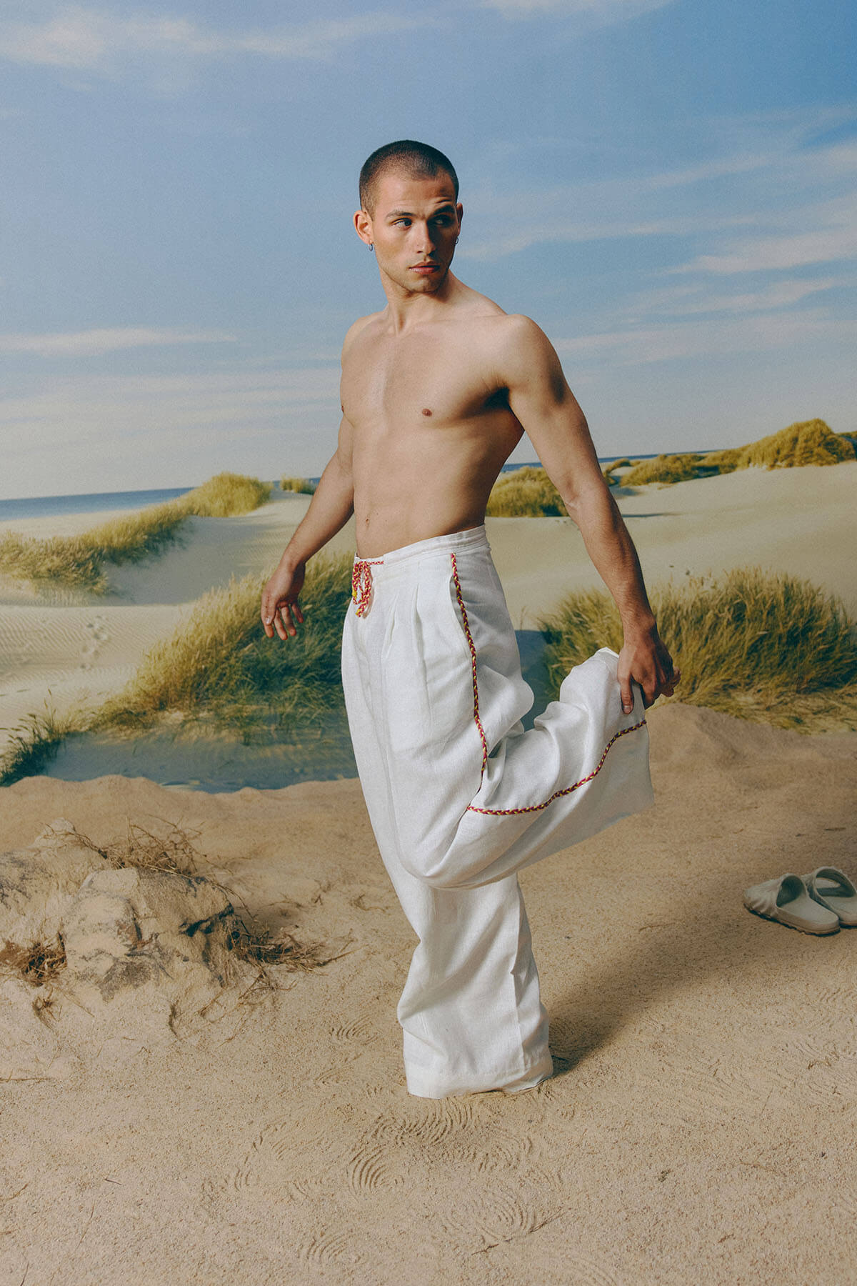 Solid Linen Pants