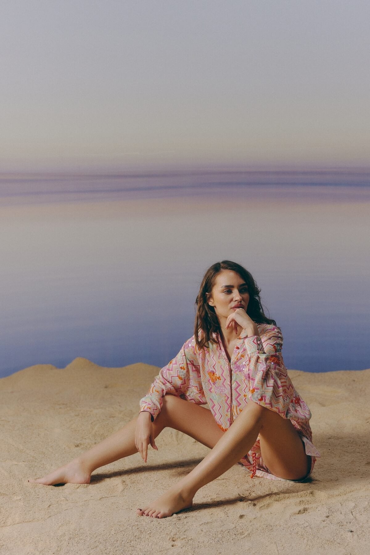 Embellished Shirt and Shorts