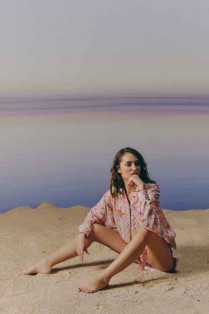 Embellished Shirt and Shorts