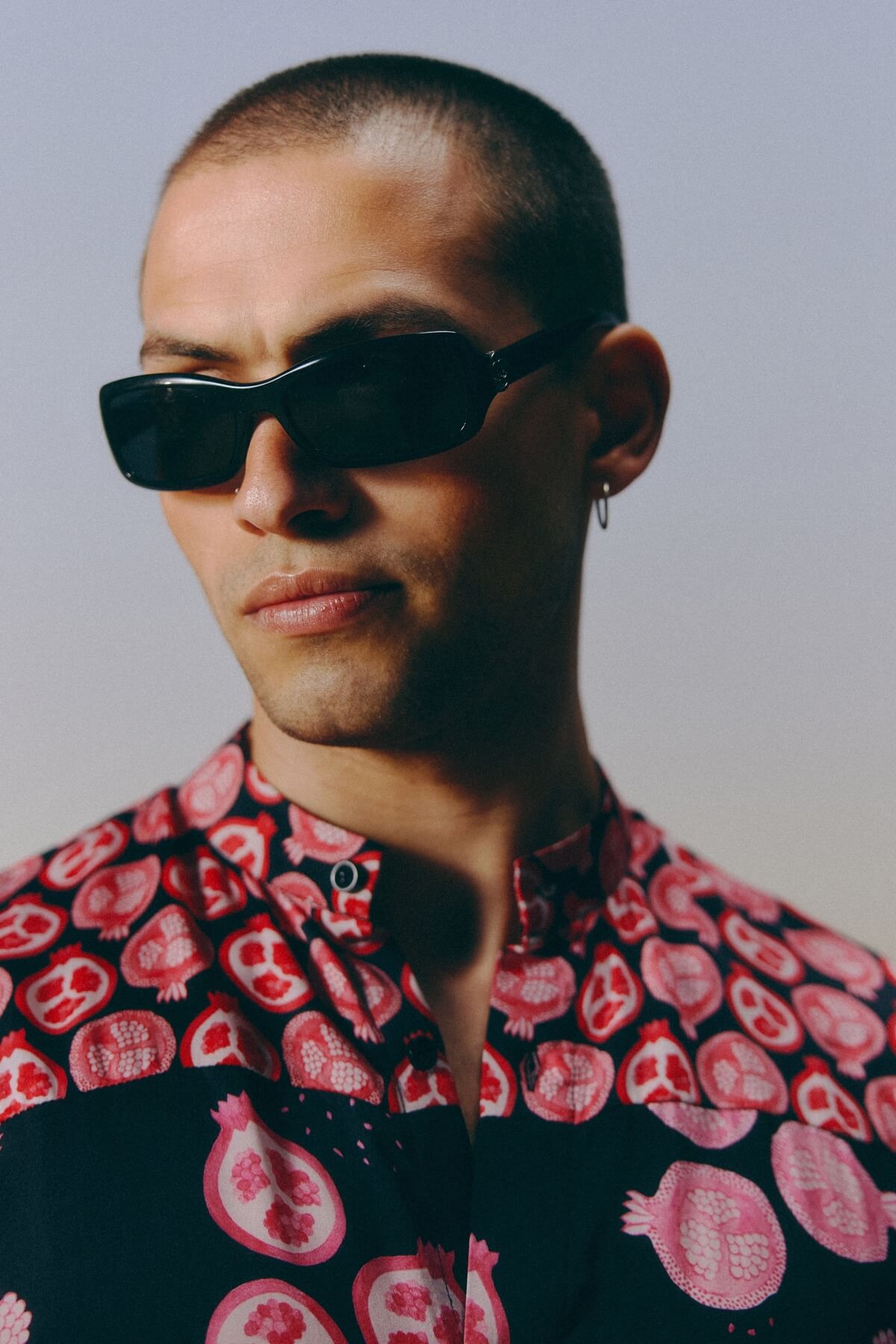 Pomegranate Printed Shirt