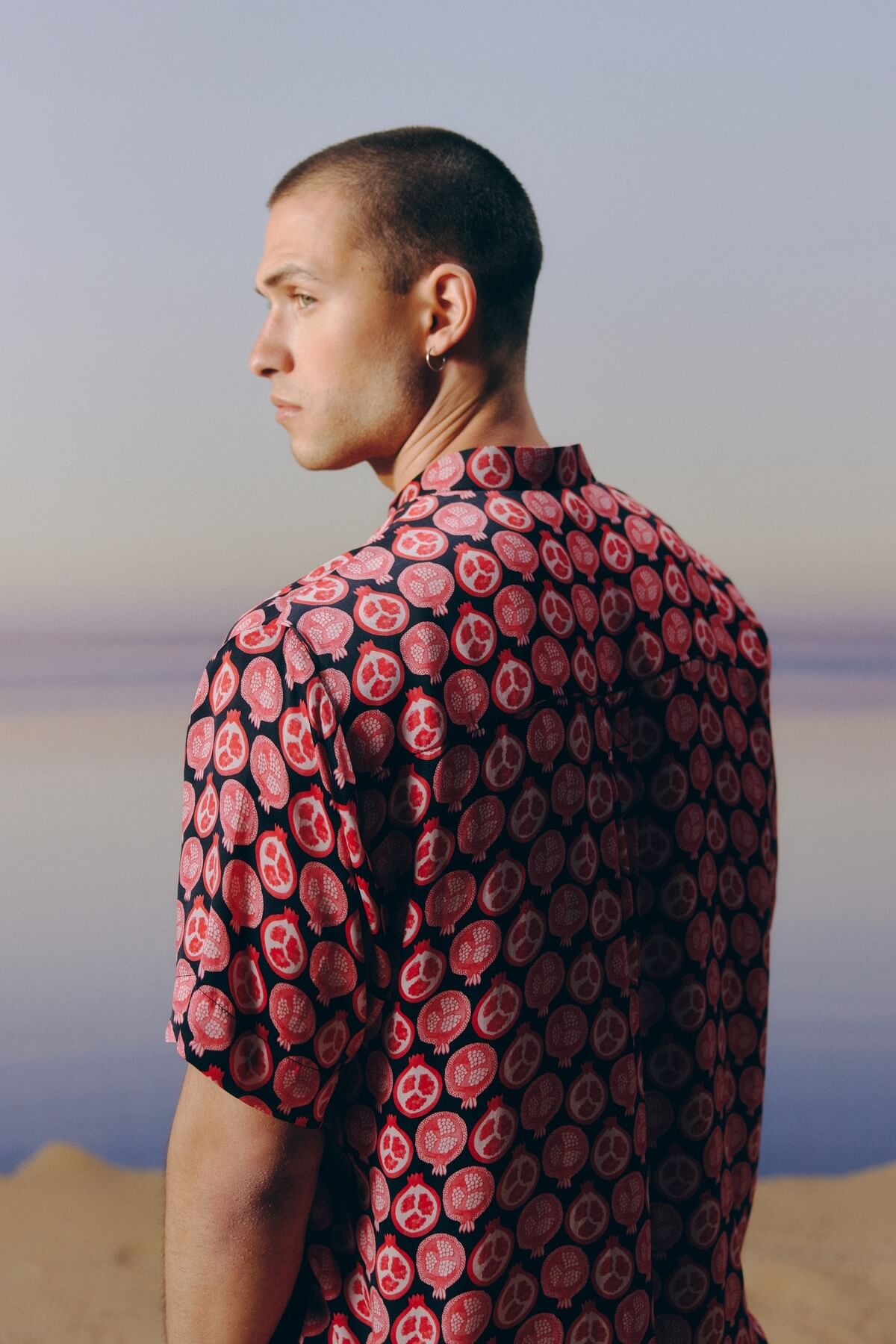 Pomegranate Printed Shirt