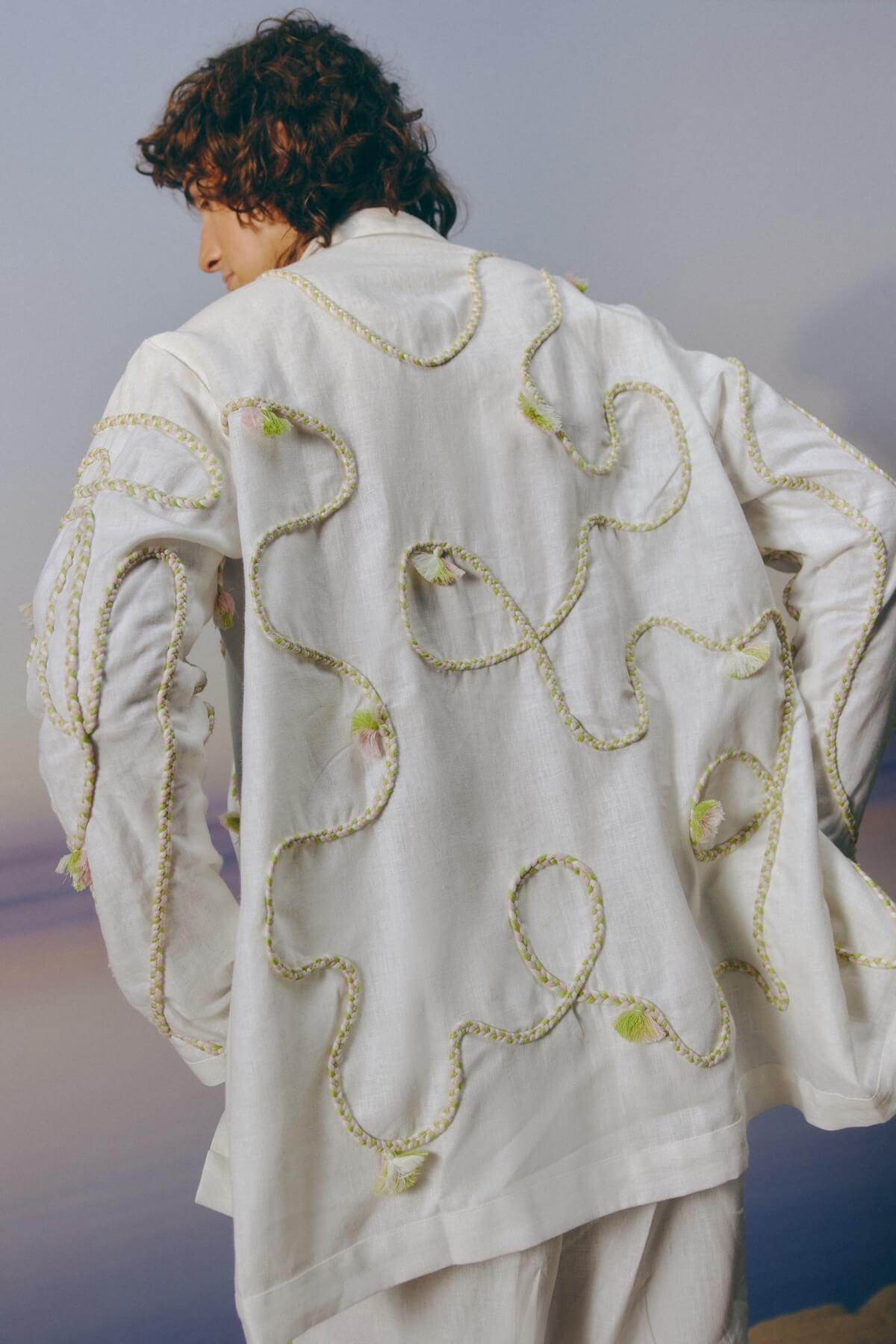 Linen Jacket Set